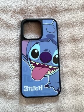 Stitch Blue Cartoon Phone Case